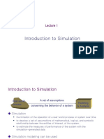 Introduction To Simulation