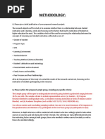 Methodology:: Q. Please Outline The Proposed Sample Group, Including Any Specific Criteria