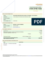 E-Invoice: Biller Information