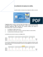 Sistema de Validación de Tarjetas de Crédito