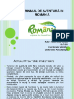 Turismul de Aventura in Romania