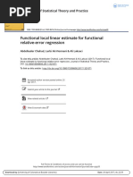 Functional Local Linear Estimate For Functional Relative-Error Regression