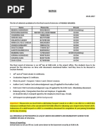 Selected Candidates List For Final Round of Interview INDIGO AIRLI