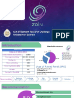 CFA Investment Research Challenge University of Bahrain