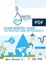 Homeowners' Guide: To Water Use Efficiency