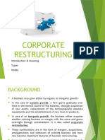 Corporate Restructuring