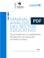 Manual de Análisis Del Sector Educativo