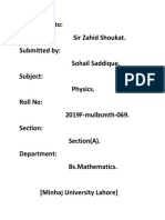 Sohail Ahmad Physics PDF