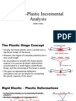 Elastic-Plastic Incremental Analysis: Using Etabs