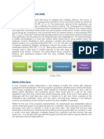 Reinforcement Theory Case Study Overview/Introduction