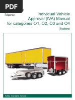 Iva Inspection Manual For Categories O1 O2 O3 and O4 Trailers