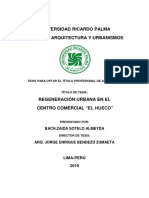 La Regeneración Urbana-Sotelo 2019 PDF