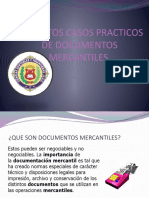 FORMATOS CASOS PRACTICOS DE DOCUMENTOS MERCANTILES Grupo 6