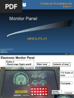 D85EX-15 Monitor Panel