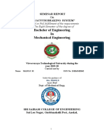 Seminar Report VACCUM BRAKING SYSTEM (1sb16me042)