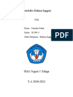 Portofolio Bahasa Inggris