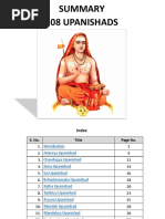 14 Summary 108 Upanishads