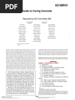 013-Aci 308R (2001) Guide To Curing Concrete