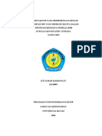 Jurnal Siti Sarah Rahmawati (61116083), Faktor-Faktor Yang Berhubungan Dengan Partisipasi Ibu Revisi 1