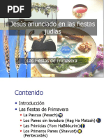 1 - Jesus - Anunciado - en - Las - Fiestas - Judias - Fiestas - de - Primavera