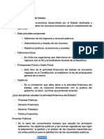 Actividad Financiera Del Estado