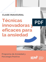 Cuaderno Clase Inaugural Programa Ansiedad PDF