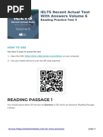 IELTS Reading Practice Test 5 - Vol 6