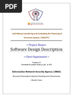 Software Design Description