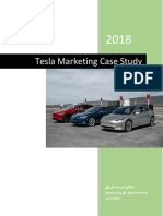 Tesla Marketing Case Study: By: Muhammad Eddieb Supervised By: Dr. Reham Moawad 12/21/2018