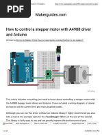 Stepper Motor With A4988 and Arduino Tutorial (4 Examples)