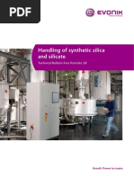 Handling of Synthetic Silica and Silicate: Technical Bulletin Fine Particles 28