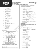 Fonctions Numeriques TS2 2021 PDF