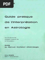 Guide Pratique de Linterprétation en Astrologie by Hadès, Alain Yaouanc PDF