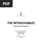 Intouchables - Production Notes