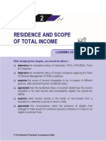 Residence and Scope of Total Income: After Studying This Chapter, You Would Be Able To