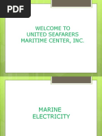 Marine Electricity PPT Presentaion