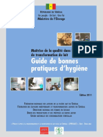 Guide Des Bonnes Pratiques D Hygiene - Edition 2011