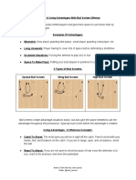 Creating & Using Advantages With Ball Screen Offense Offensive Philosophy