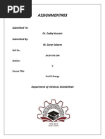 Fuel & Energy Assignment