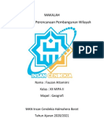 Fauzan - Makalah Geografi PDF