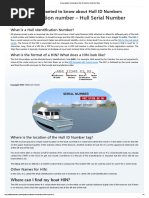 All You Wanted To Know About Hull ID Numbers by The Boat Alert Blog