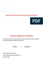 HR Planning & Recruitment