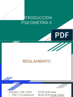  INTRO. Psicometría