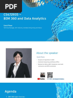 CS472935 - BIM 360 and Data Analytics: Carol Poon