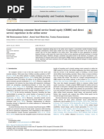 Sarker Et Al 2019 Consumer Based Brand Equity