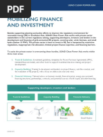 Mobilizing FInance For Solar Projects