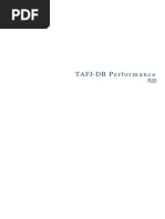 TAFJ-DB Performance