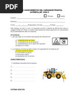 Evaluacion Cargador Frontal 962H 1