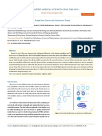 An Insight Into Cancer and Anticancer Drugs: Acta Scientific Medical Sciences (Issn: 2582-0931)