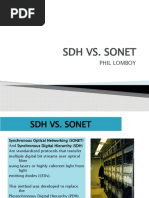 SDH vs. Sonet: Phil Lomboy